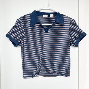 Levi’s collared crop top